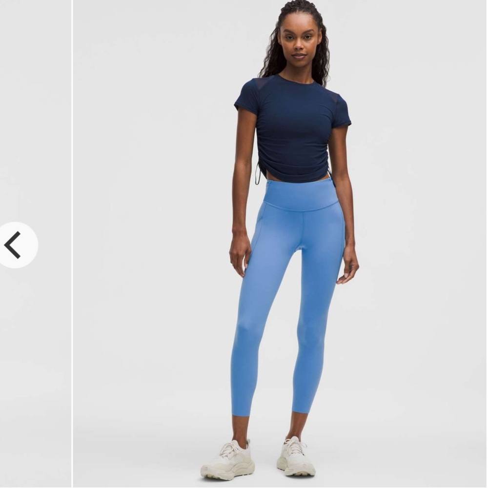NWT- Lululemon- Fast & Free Pockets- Pool- 25”